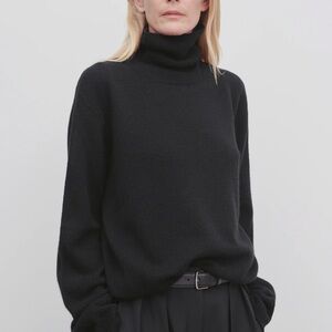 The Row Stepny Turtleneck in Wool and Cashmere